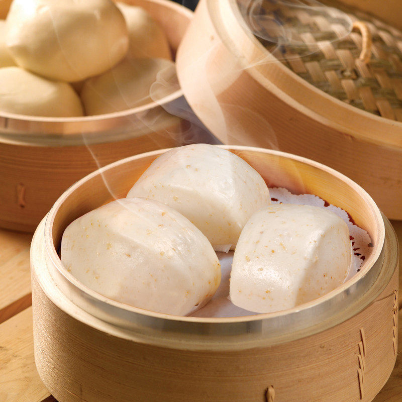 湾仔码头燕麦蜂蜜馒头350g10只营养早餐速冻菜馒头包子面食点心