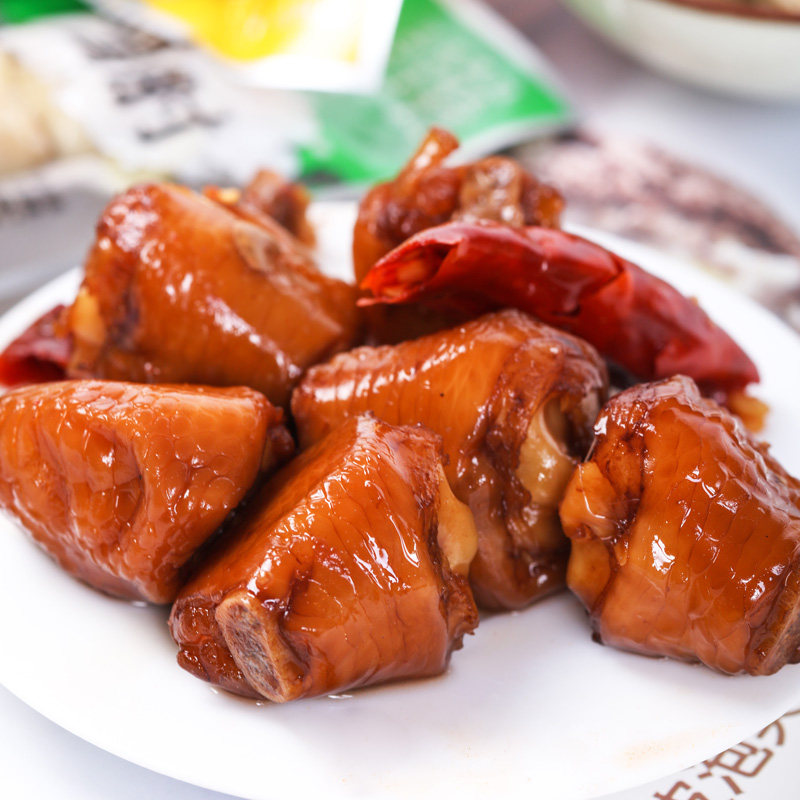 旺友重庆特产500g泡椒凤爪零食鸡拐鸡爪鸡肘鸡肉零食