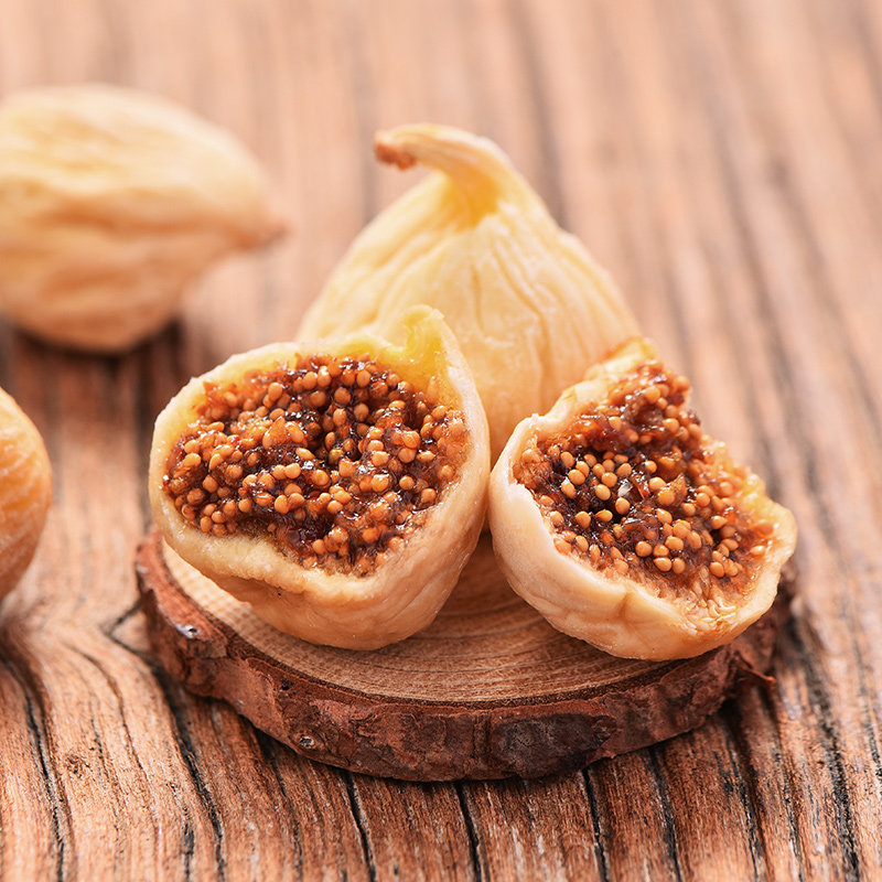 无花果秋淘颗粒500g新疆特产新鲜水果无添加零食无花果干