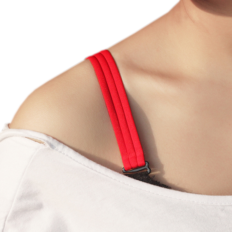 性感芮迪芬加宽大扣交交叉内衣肩带防滑脱落肩带