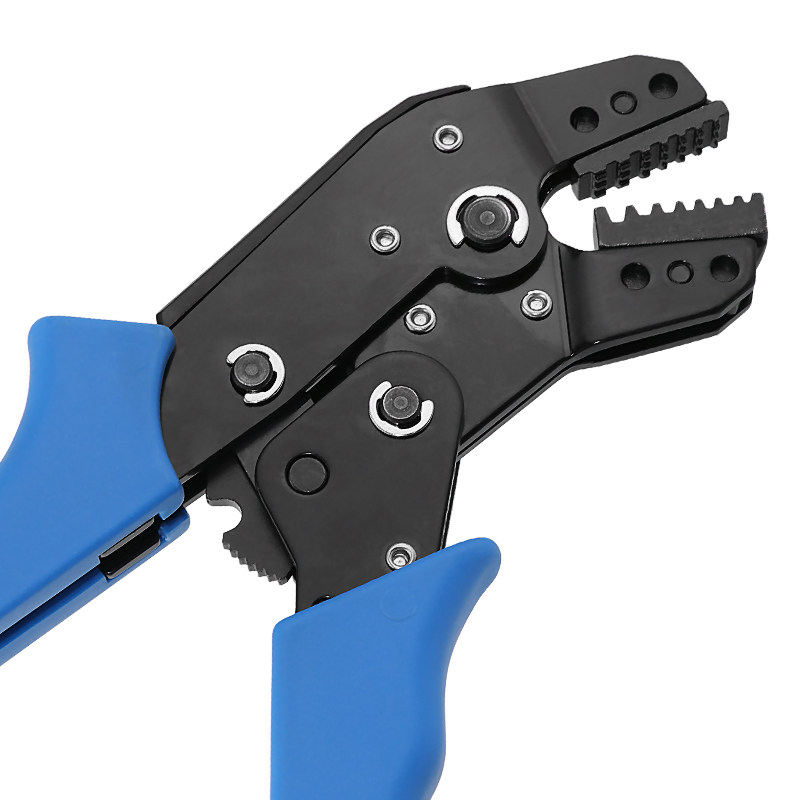 【压线钳】台湾opt棘轮式快速压线钳进口冷压端子钳电工针管
