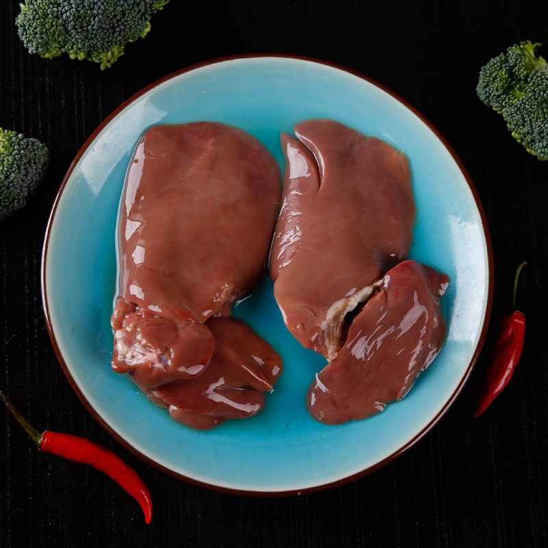 新鲜鸭肝生鸭肝冷冻速冻鸭肝鸭内脏下货心胗鸭肉鸭货