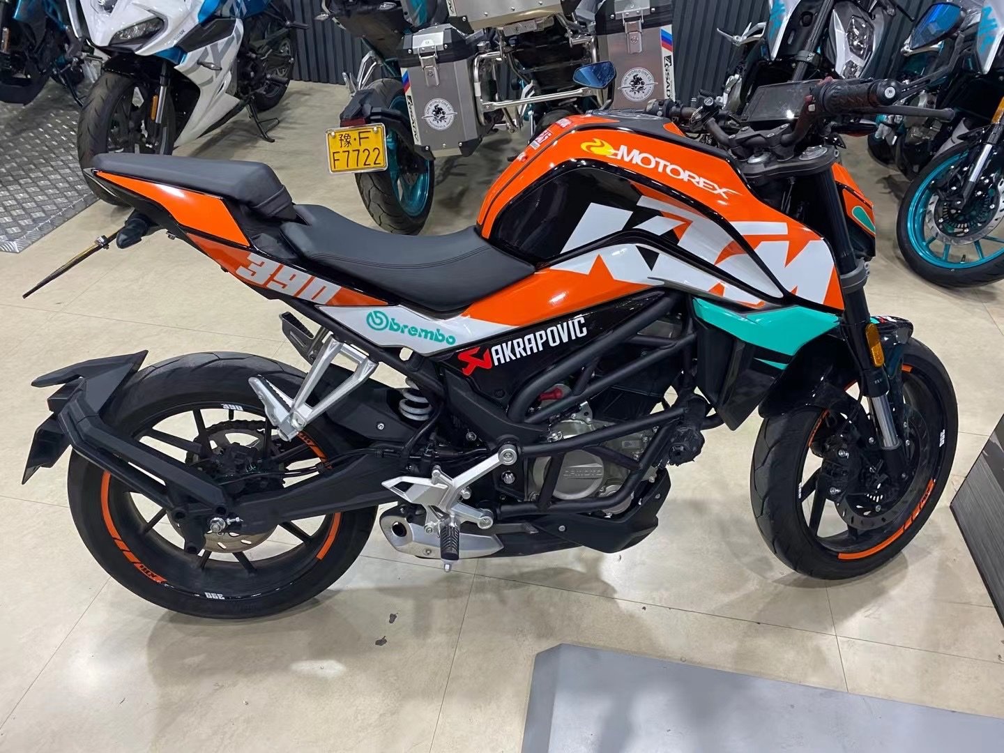 春风nk250贴纸个性创意改装防水车身版画贴花贴纸