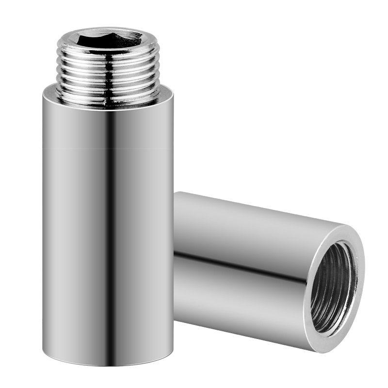 内外全铜4分延长接头直接水龙头延伸角阀加长其它卫浴配件