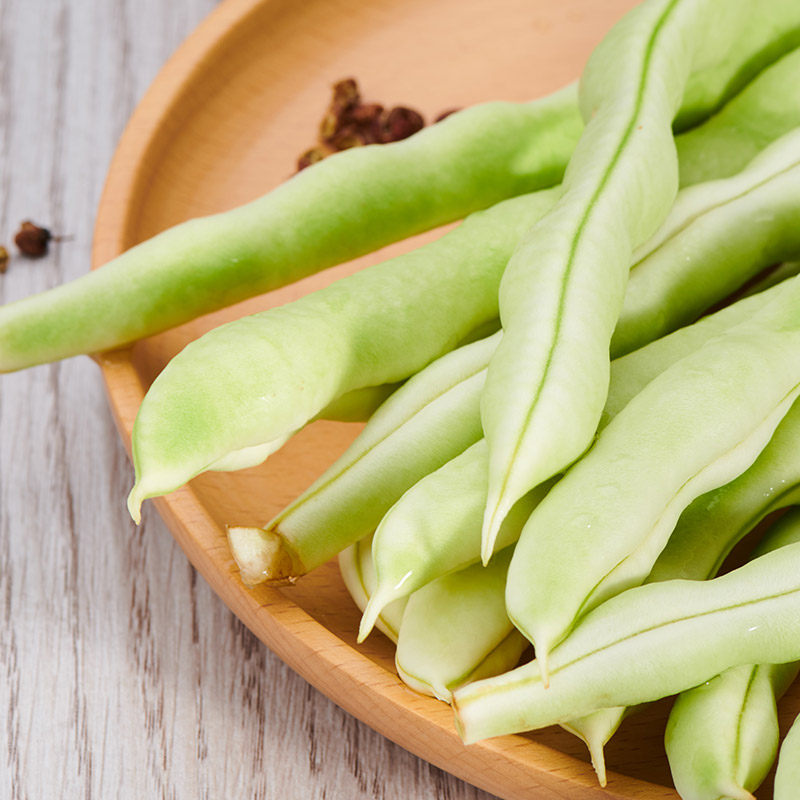 正宗山东特产有机芸豆扁豆芸豆四季新鲜蔬菜农家自种现摘约500g