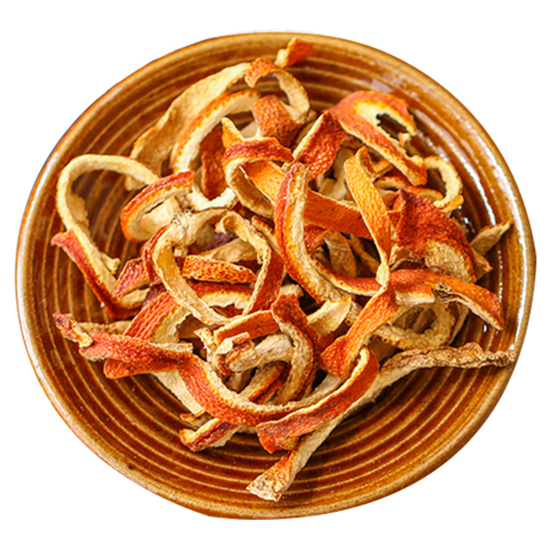 陈皮500克g干陈皮茶新会老陈皮丝泡茶水可配山楂乌梅荷叶茶橘子皮