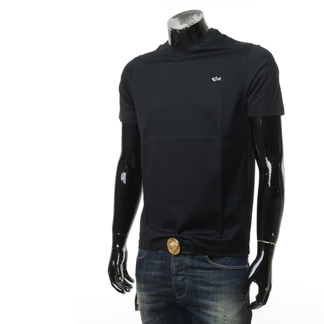 paulshark鲨鱼正品男士简约百搭圆领短袖上衣t恤