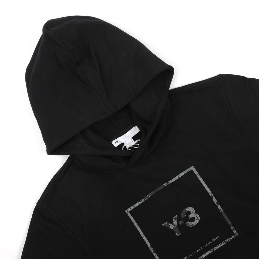 y3y3海外直邮正品男士印花logo休闲百搭卫衣