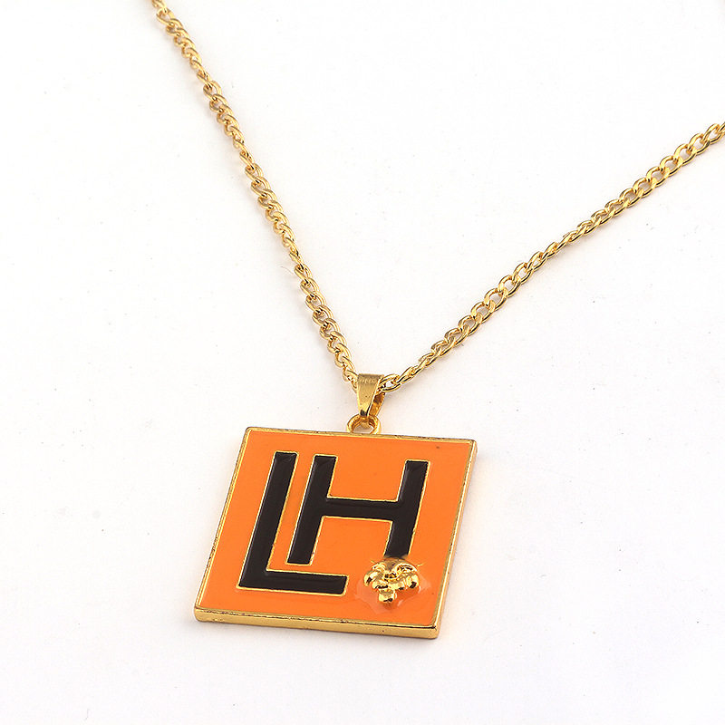 lh2017新款项链中国声音字母刘欢陈奕迅战队项链