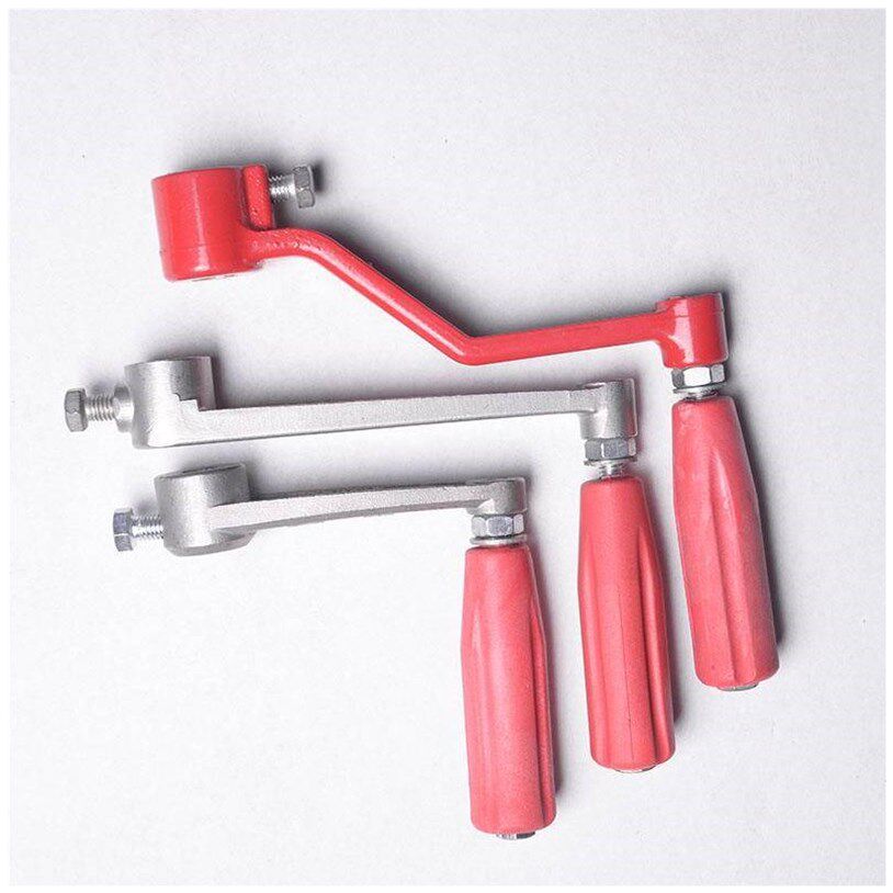 蜂旺摇把手柄把手不锈钢摇蜜机双轴承摇柄摇蜜机配件养蜂工具包邮