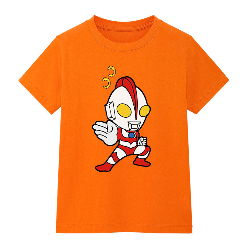 日单奥特曼外贸男童夏季动漫超人迪迦t恤