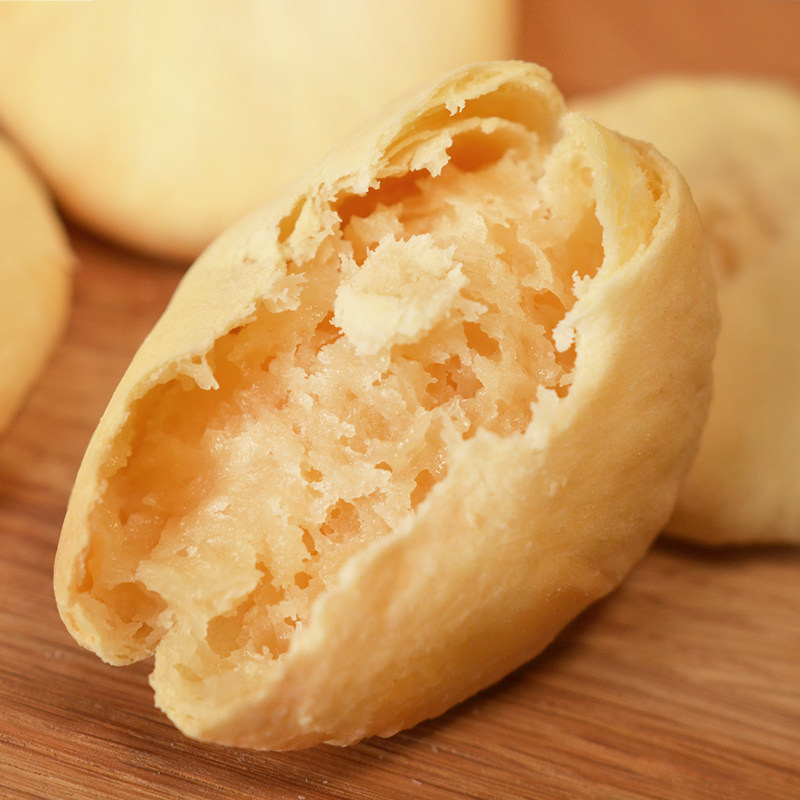 福建白皮糕点传统香饼闽南白香饼伴手之泰特产传统糕点