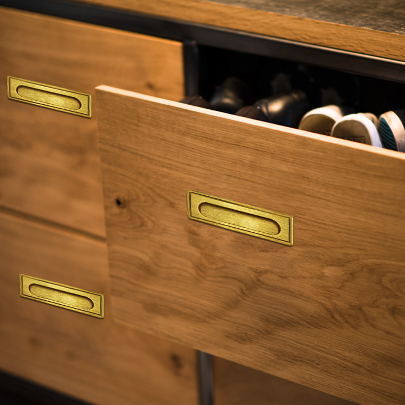 拉手隐形嵌入式房门推拉暗藏藏式装门抽屉柜全小拉手