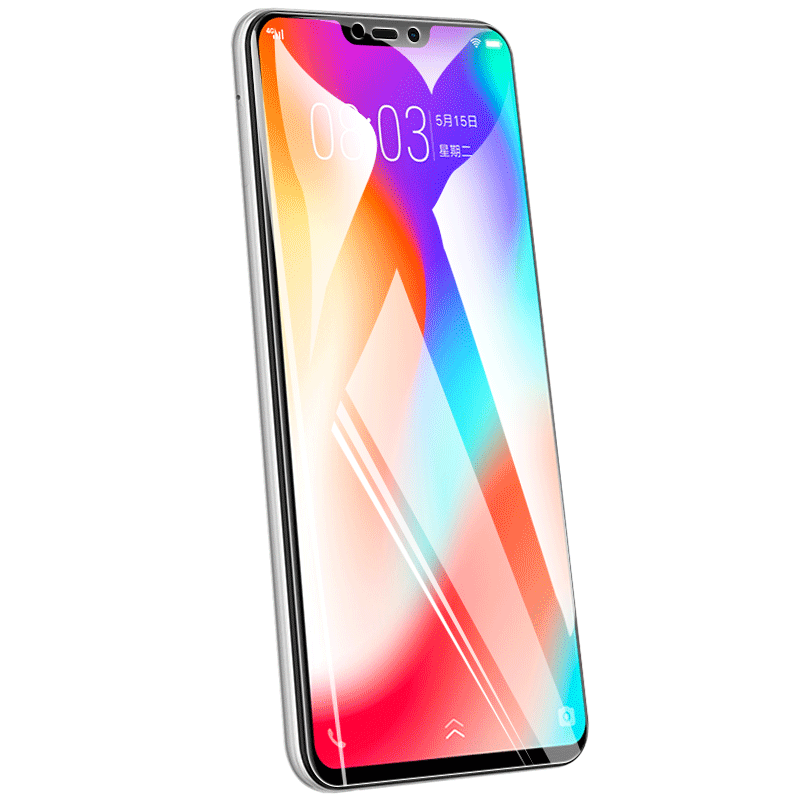 vivoy83钢化膜vivo y85a手机贴膜丫81s高清玻璃y93全透明y97t防爆保护