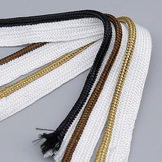 diy纯棉单边单色编织织带绳子服装辅料09cm一卷绳子