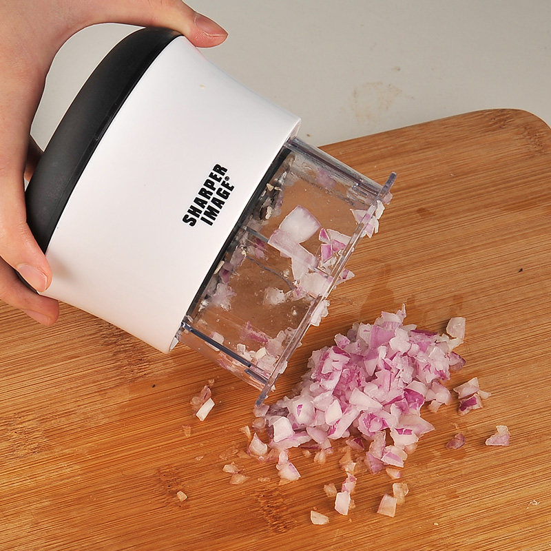 切蒜器切洋葱器不锈钢食物切碎器压蒜泥捣蒜器蒜蓉机多功能切菜器