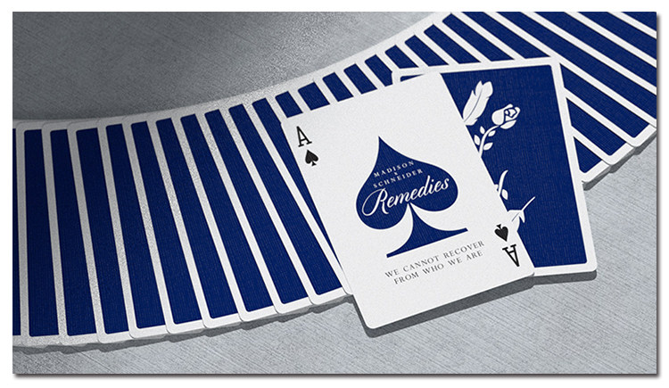 amor扑克remedies拯救dm创意花切扑克牌收藏魔术纸牌潮流花式