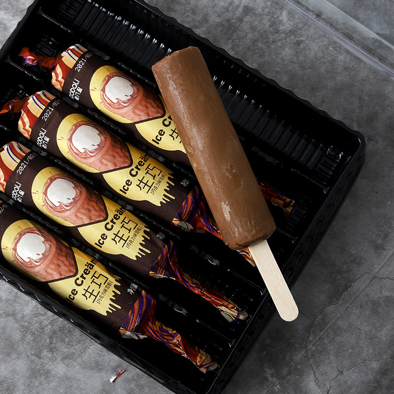 5支生巧巧克力冰淇淋牛乳雪糕冰激凌潮云冷饮网红冰淇淋