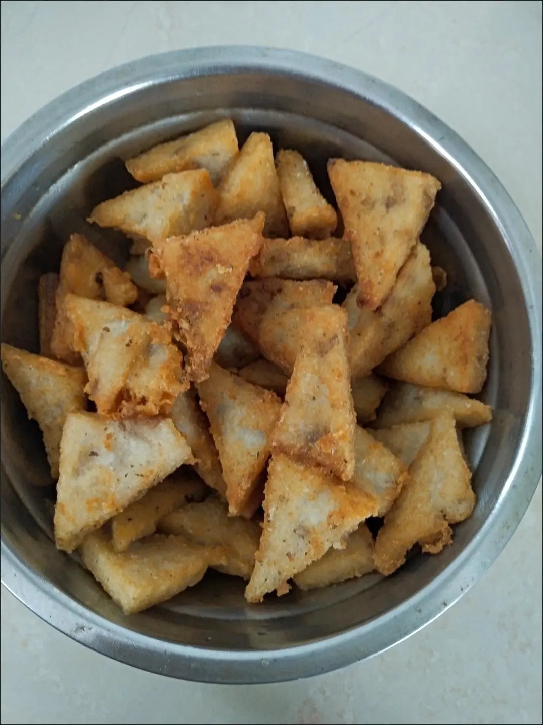 芋粿三角粿窝芋头福建福州特色小吃香芋传统传统糕点