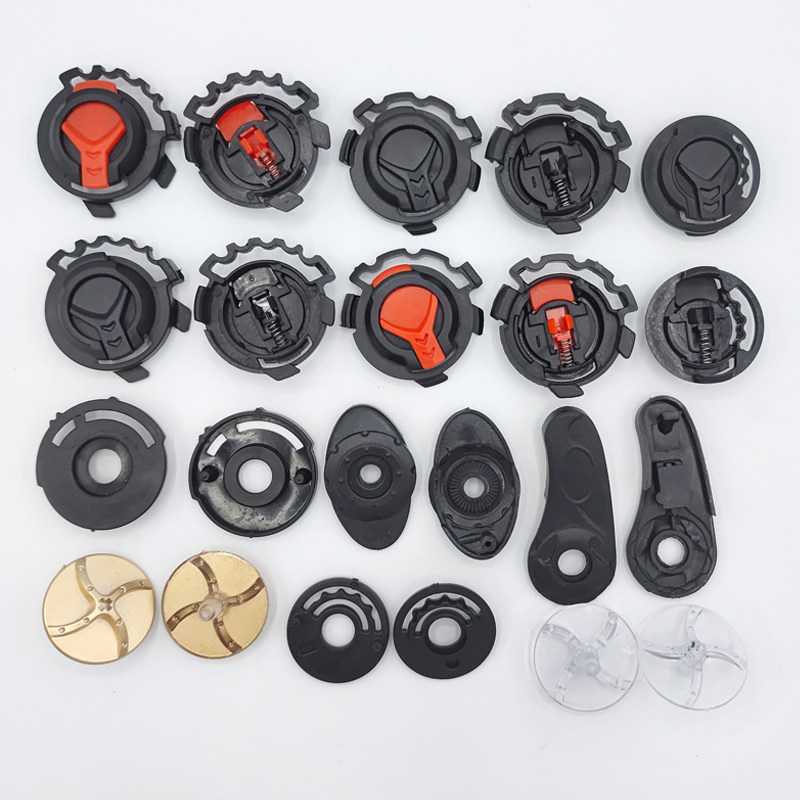 摩托车电动车配件下巴扣插通用安全帽头盔镜片螺丝电动车头盔