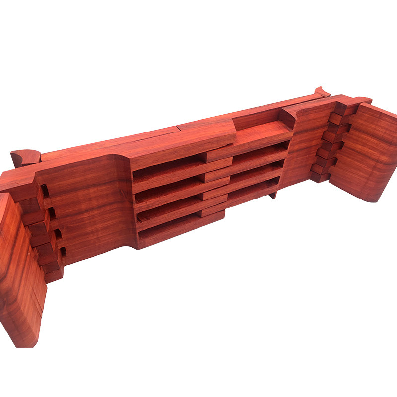 红花花梨将军瞎掰鲁班条案茶桌折叠实木案台条案