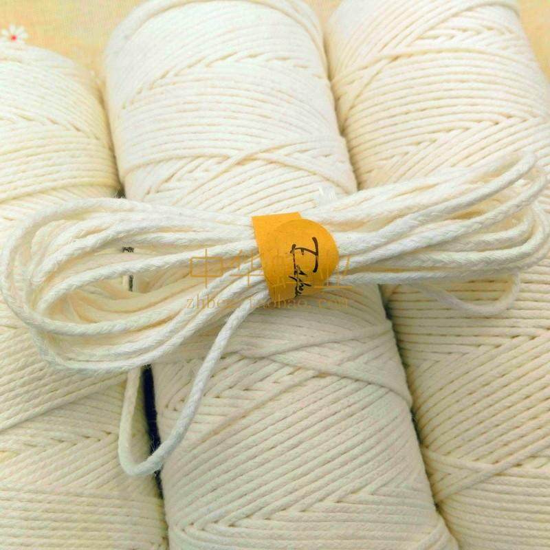 diy蜡烛芯大豆棕榈蜡芯蜂蜡棉线手工自制香薰玻璃杯酥油灯芯