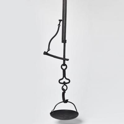 可艺自在悬吊茶道日式钩钩铸铁零壶配铁调节茶道