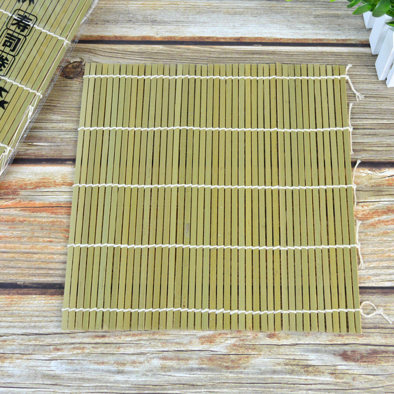 寿司竹帘工具卷帘竹制料理紫菜包饭青皮家用寿司帘