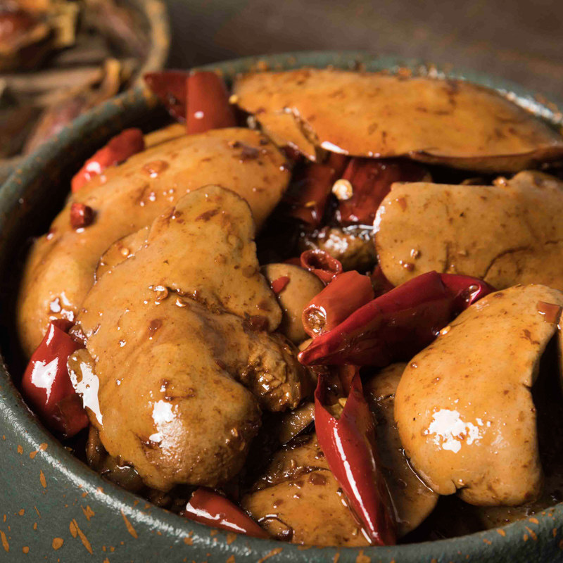 帮主四川特产麻辣冷吃兔肝即食下酒菜肉类零食兔肉干