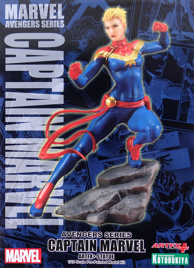 寿屋手办mk249artfx漫威漫画惊奇队长正版动漫人偶手办