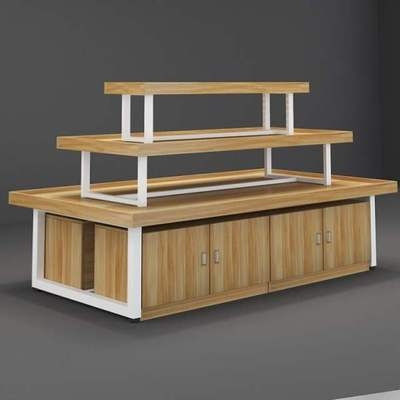 展示柜梯型面包中岛商铺置物架梯形平台商用展示柜