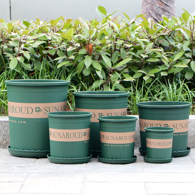 加仑塑料花盆绿萝月季花多肉大口径清仓加厚花盆