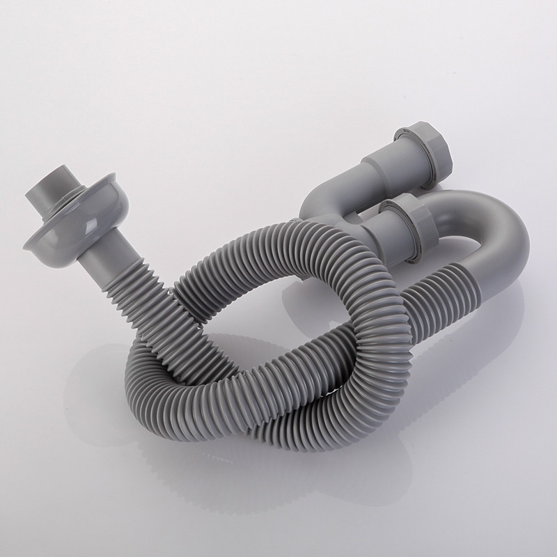 洗手盆防臭下水管u型水封pvc50软管台盆面盆洗脸池手池排水管  价格