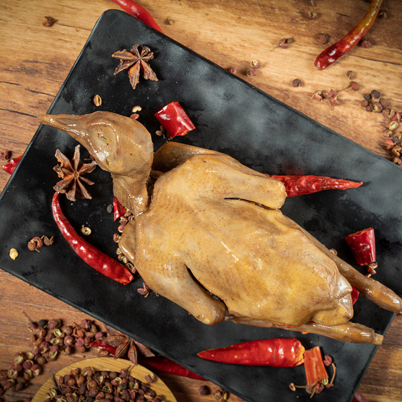 圳芳品乳鸽熟食开袋即食麻辣乳鸽香辣过瘾深圳特产风味食品小吃