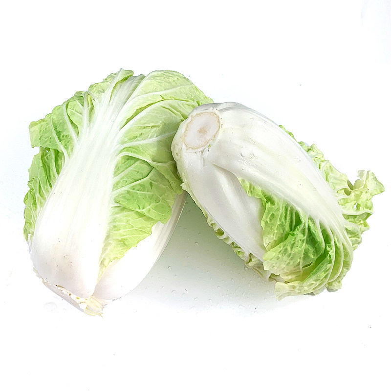 新鲜白菜2斤 农家自种大白菜包心大娃娃菜小白菜时令蔬菜 5件包邮