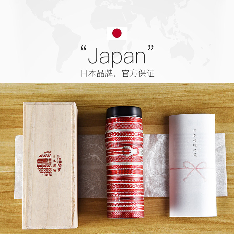 自营tiger虎牌保温杯日本原装进口限量高档轻奢水杯保温杯