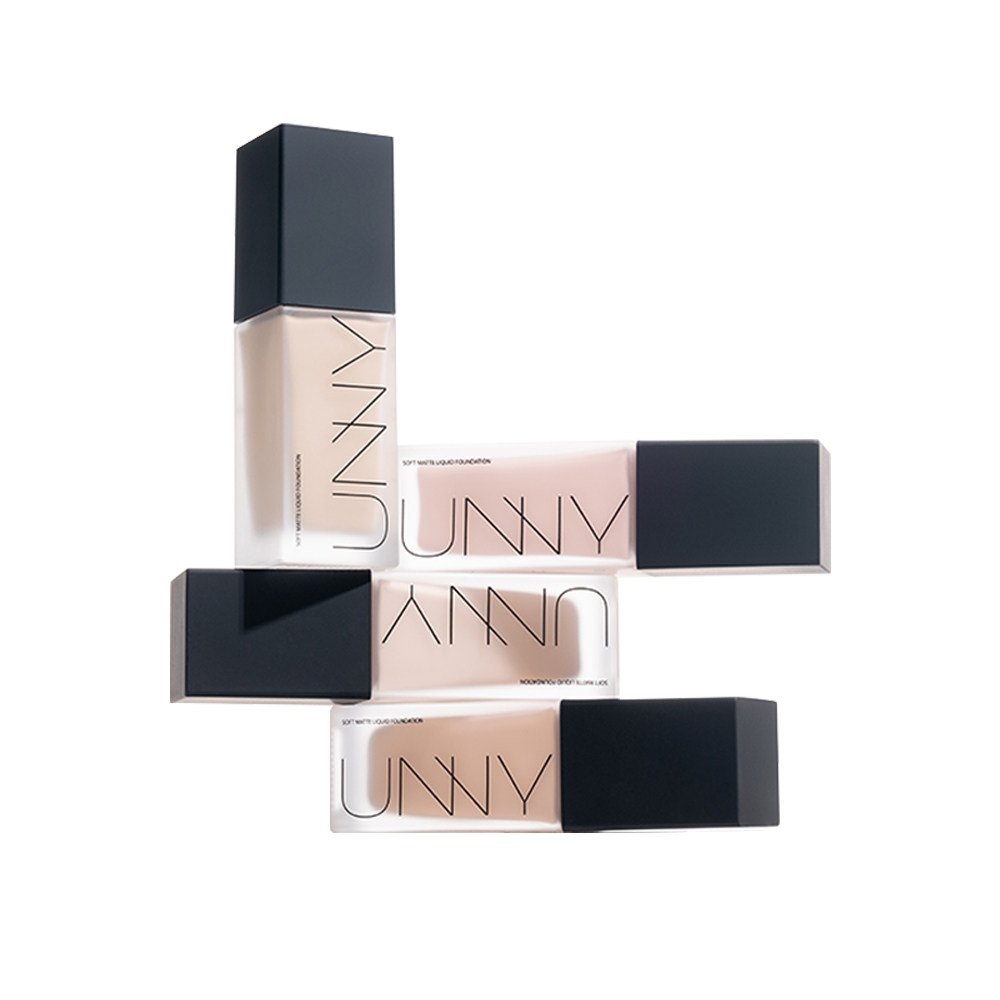 韩国unny调光粉底液01#y01#p01#n01#定妆持久遮瑕修颜粉底液