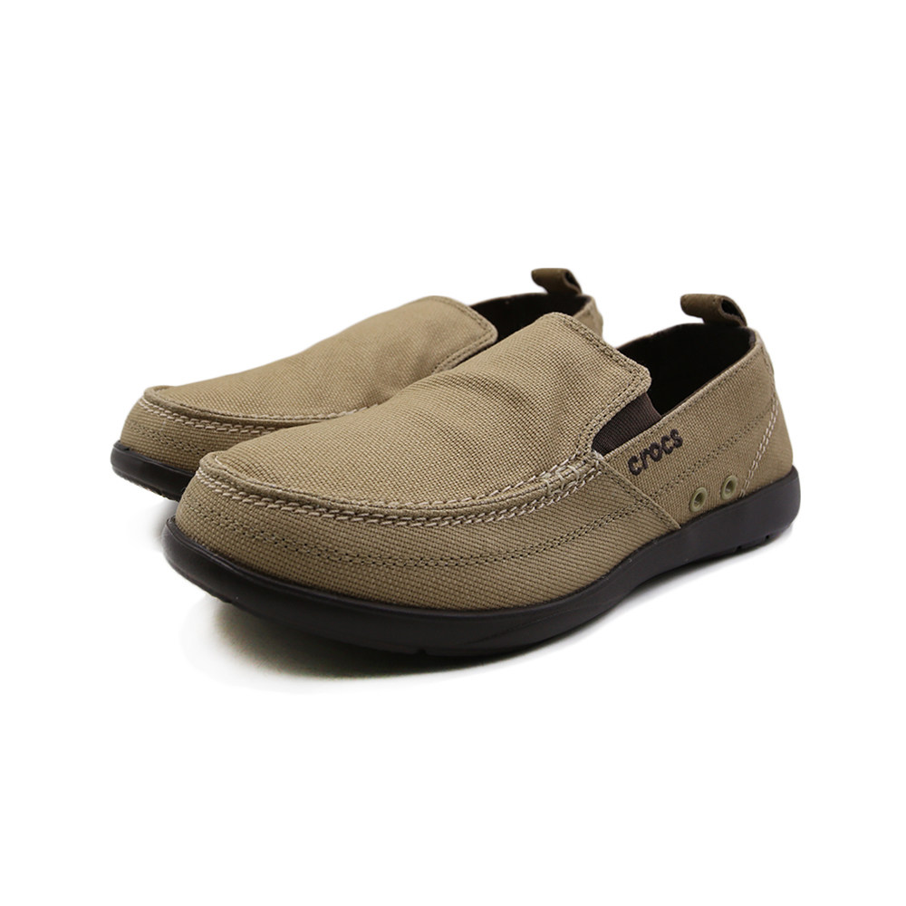 直营crocs卡骆驰男鞋帆布布鞋一脚休闲鞋板鞋正品运动休闲鞋