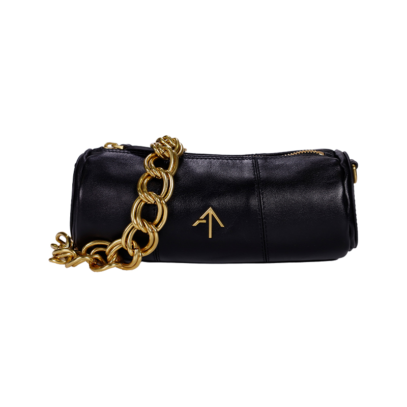 自营manuatelier马努小号法棍包箭头圆筒手提包单肩通用款女包