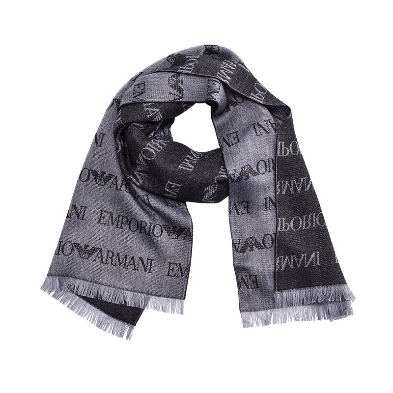 自营emporioarmani阿玛尼男女秋冬新款围巾保暖时尚围巾
