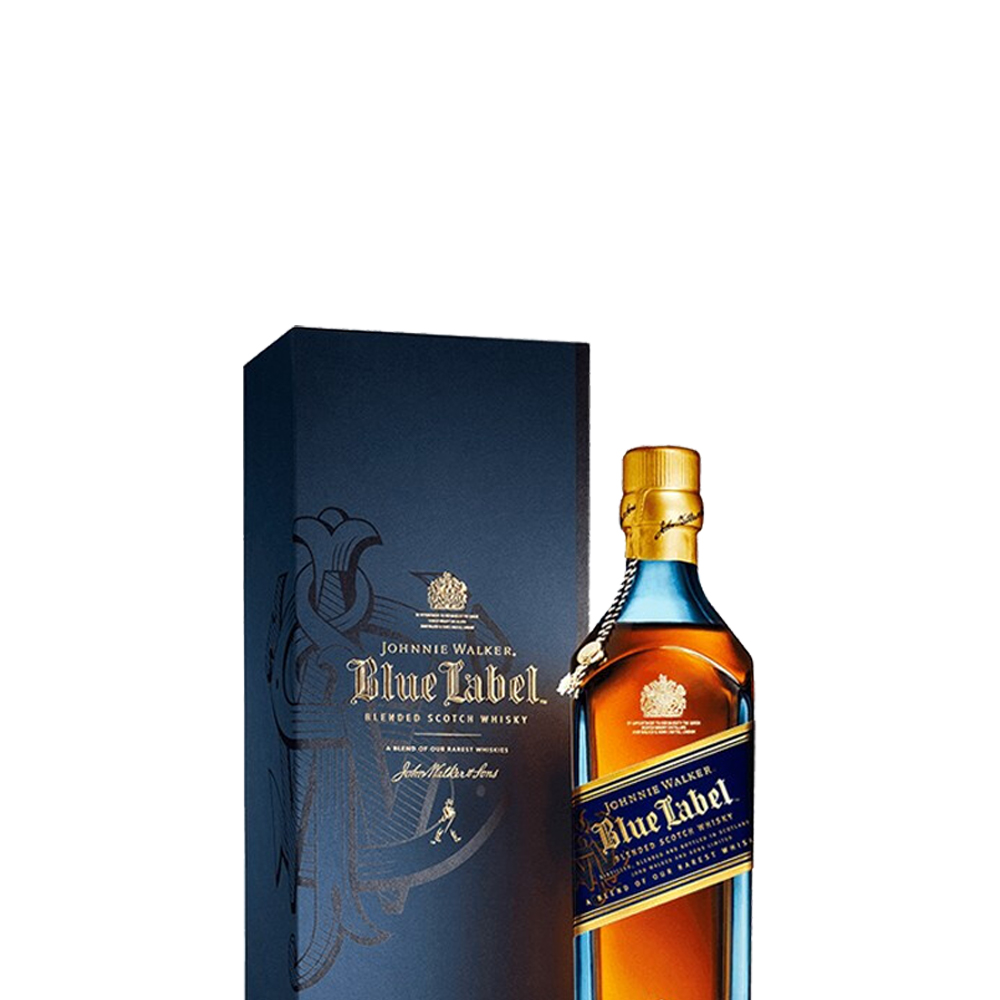 直营1升大johnniewalker尊尼获加蓝方苏格兰蓝牌威士忌带盒