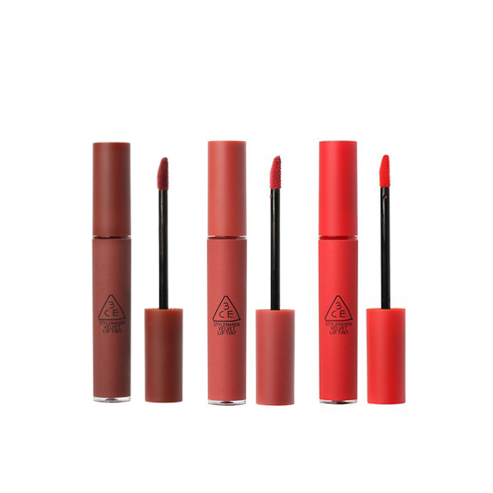 韩国进口3ce细管哑光雾面唇釉