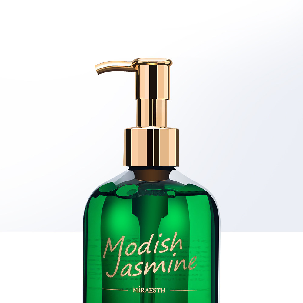 英国modish jasmine时尚的茉莉洗发水300ml绿宝瓶洗发露正品清爽