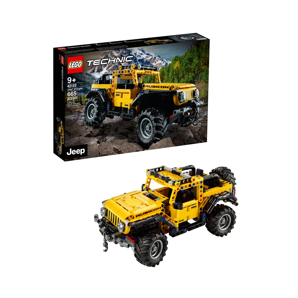 lego乐高积木拼装玩具机械jeep吉普牧马人男孩塑料积木