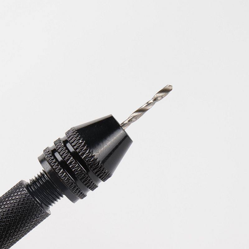 文玩佛珠不锈钢手动钻头套装 麻花钻头文玩核桃琥珀蜜蜡打孔钻头