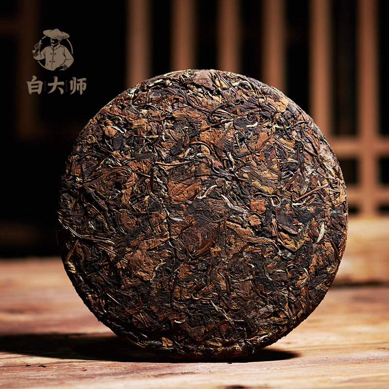 白大师新品福鼎白茶枣香寿眉茶叶陈年太姥山老白茶寿眉茶饼300克