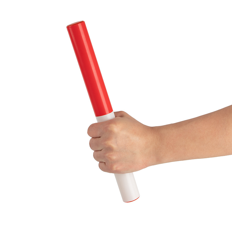 接力棒田径比赛红白高强度塑料耐用标准abs百米感统训练器材