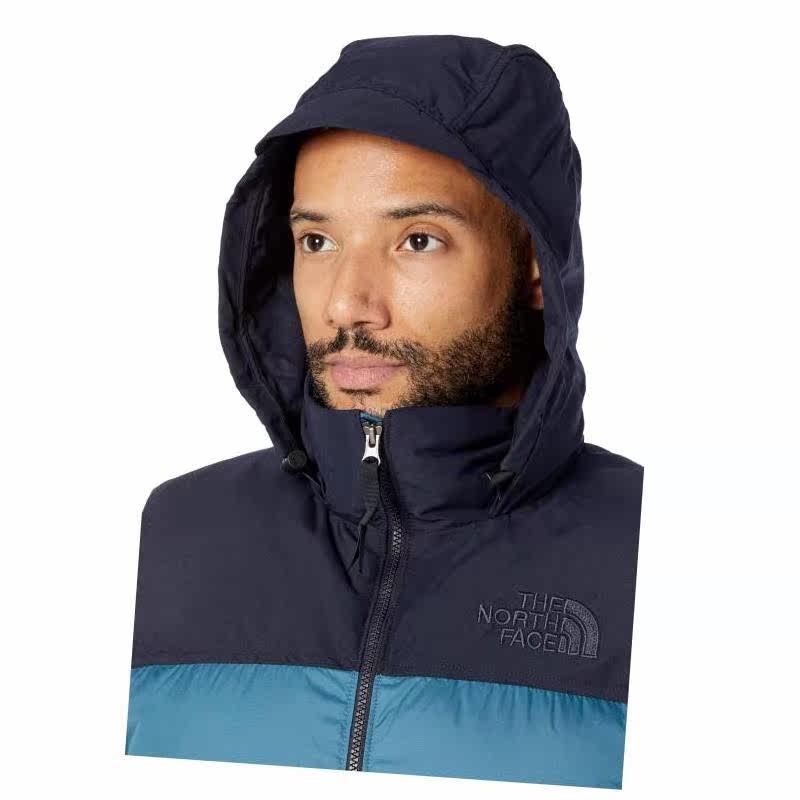 thenorthface北面男子户外马甲拼色保暖美国户外休闲衣