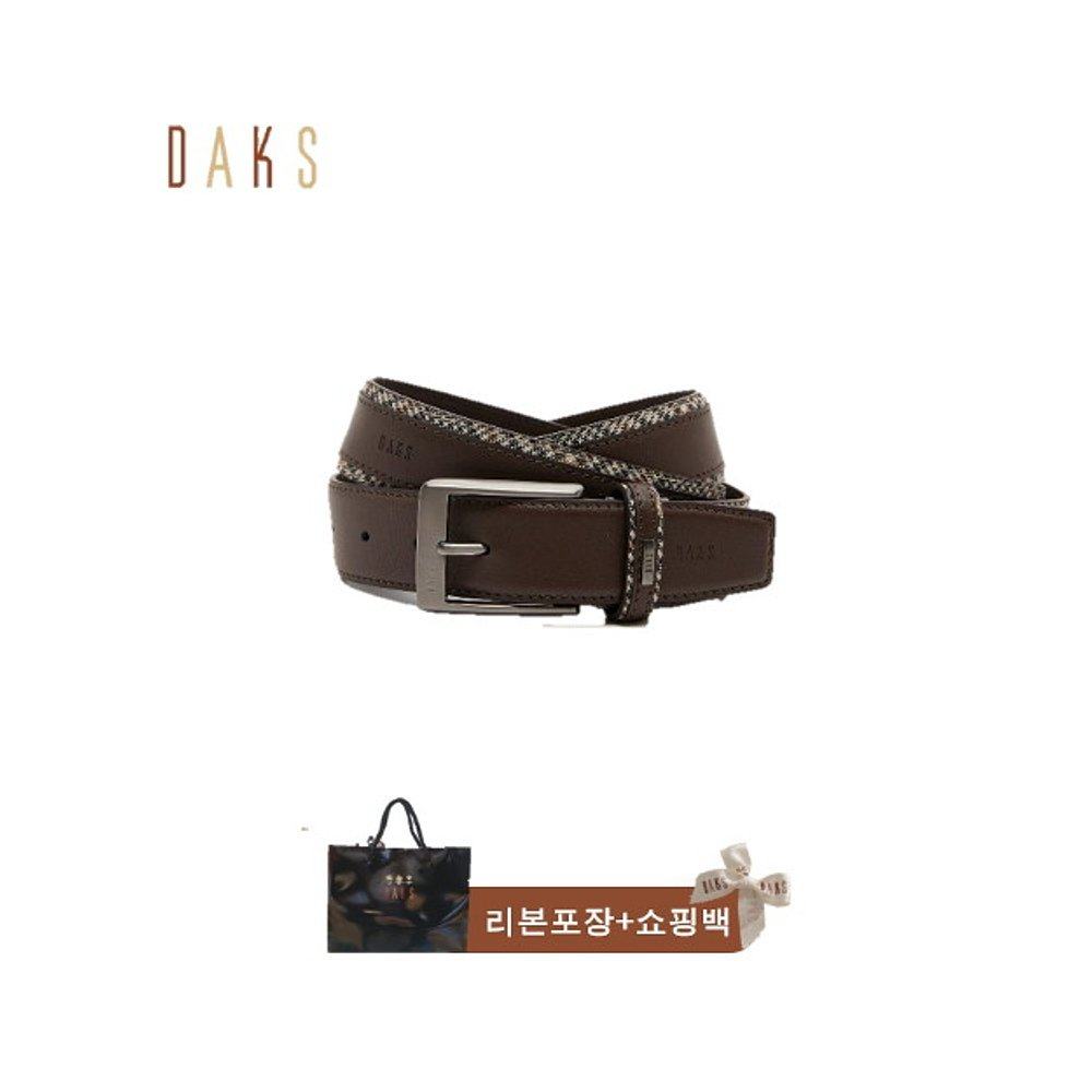daks韩国直邮acc手提包深棕色格腰带dbbe2f722w3腰带