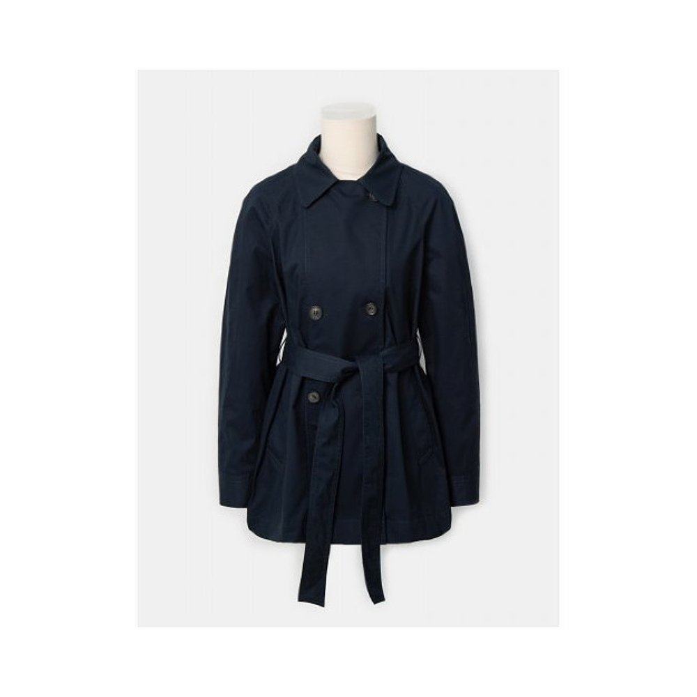 韩国直邮beanpoleladiesbeanpoleladies藏蓝色短款风衣